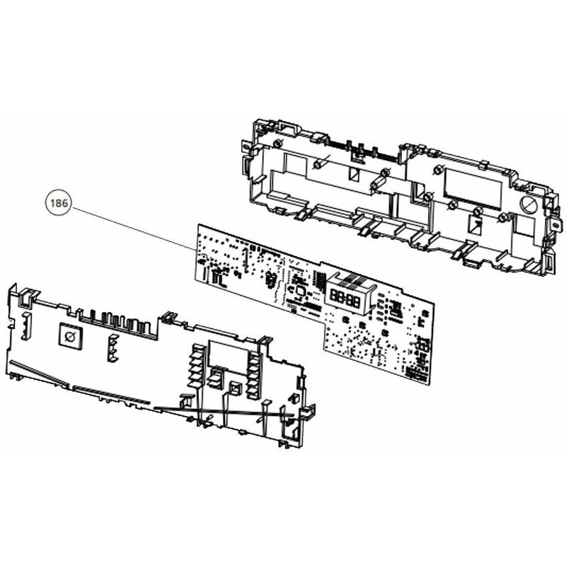 foto del prodotto modulo di potenza codice 186 asciugatrice beko 4348673