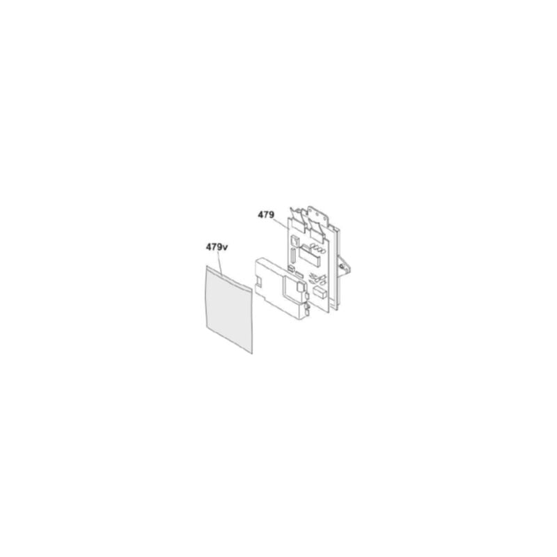foto del prodotto modulo elettronico programmato codice 479j lavatrice candy 4370514