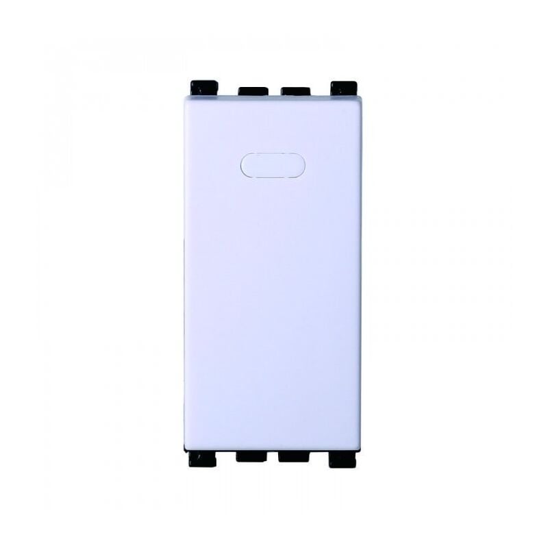 foto del prodotto modulo interruttore, serie venus, bianco, compatibile con serie vimar ark ettroit va0401b