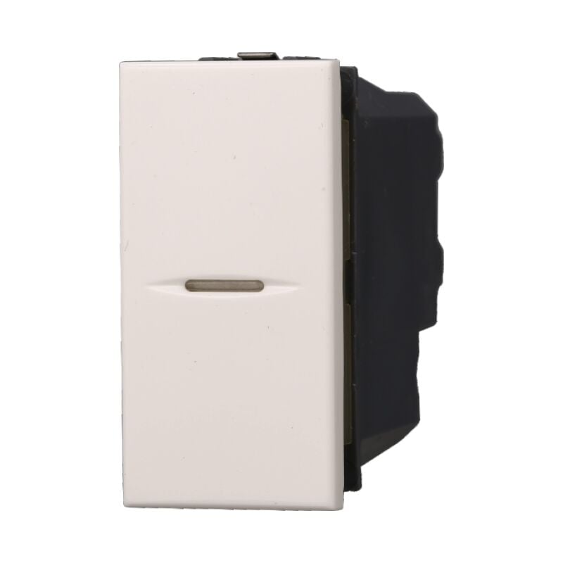 foto del prodotto modulo invertitore, serie moon, bianco, 16a, compatibile con serie bticino axolute ettroit ab0901