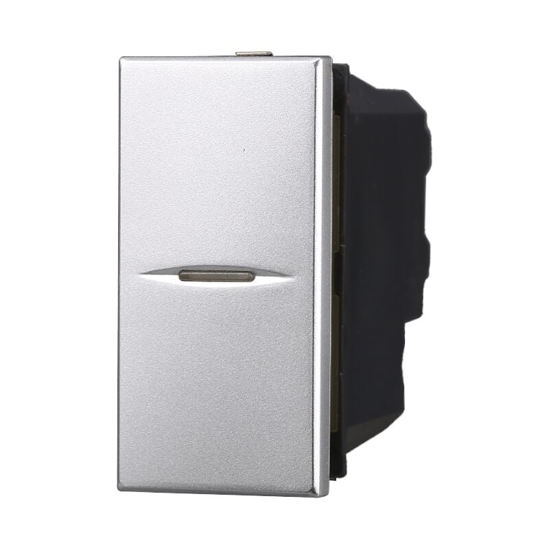 foto del prodotto modulo invertitore, serie moon, grigio, 16a, compatibile con serie bticino axolute ettroit ag0901