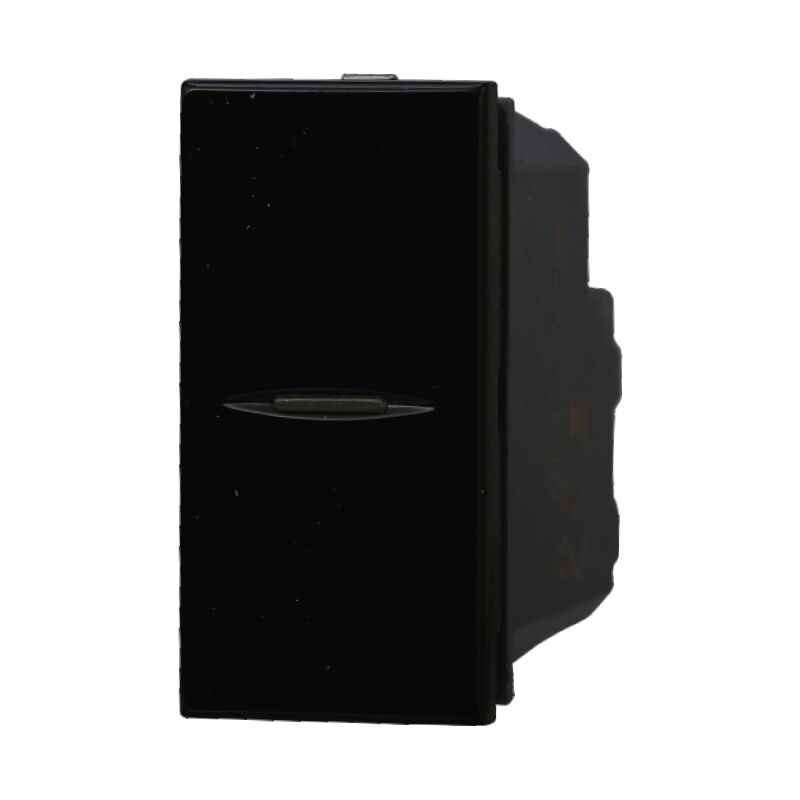 foto del prodotto modulo invertitore, serie moon, nero, 16a, compatibile con serie bticino axolute ettroit an0901