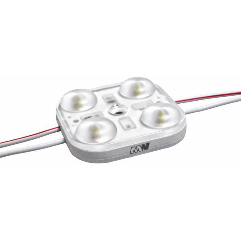 foto del prodotto modulo led 2w dc12v ip67 per scatola chiara bianca giorno 6500k
