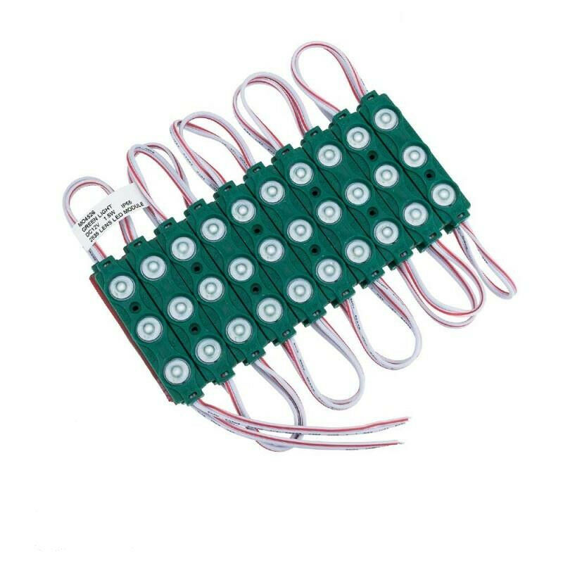 foto del prodotto modulo led impermeabile ip65 1.5w dc12v verde