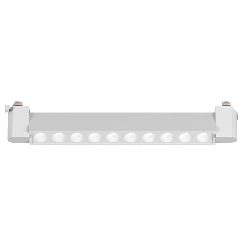 foto del prodotto modulo led moderno mono milo metallo bianco led 18w naturale