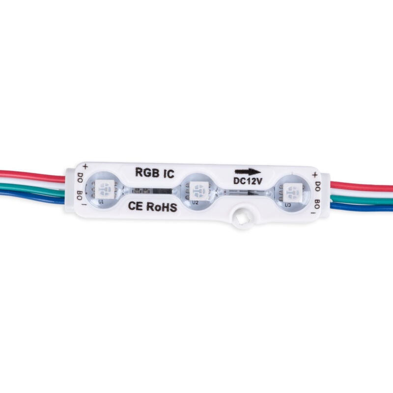 foto del prodotto modulo led rgb ic per insegne luminose 0,72w 12v ip65 