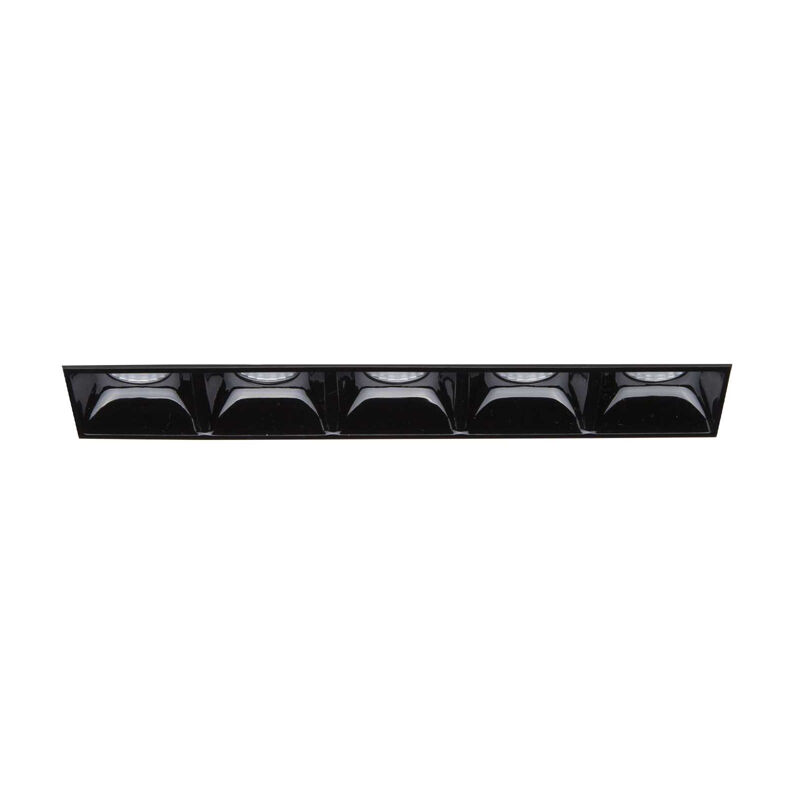 foto del prodotto modulo lika alluminio nero led 12w 4000k luce naturale