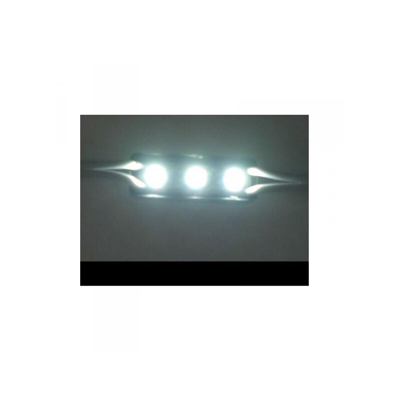 foto del prodotto modulo mattone led 3 smd bianco freddo per personalizzare insegna a led