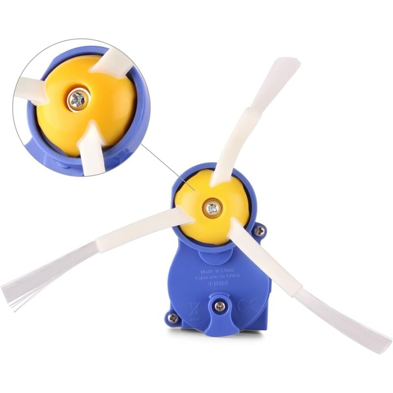 foto del prodotto modulo motore spazzola laterale per aspirapolvere irobot roomba 800 900 860 870 880 890 960 980 blu 1 confezione 