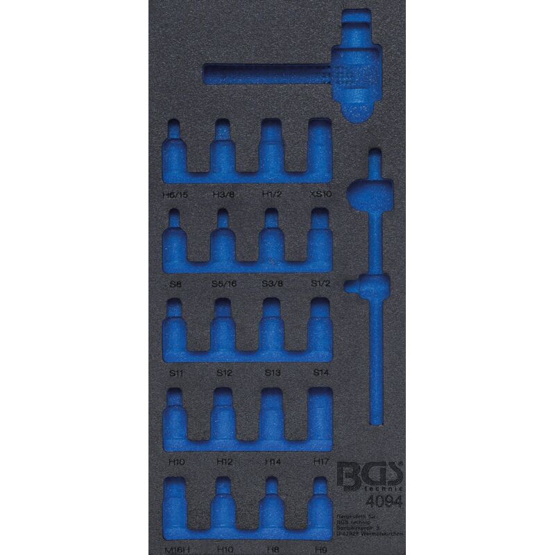 foto del prodotto modulo per carrelli portautensili 1 3 vuoto per 4094