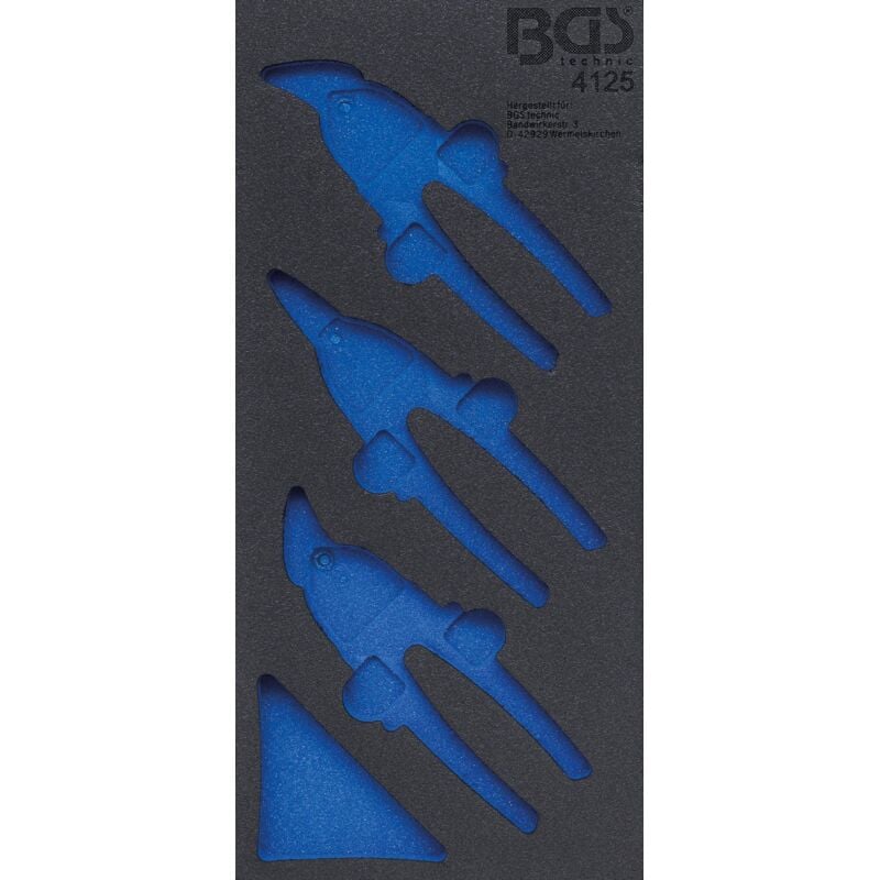 foto del prodotto modulo per carrelli portautensili 1/3 vuoto per 4125