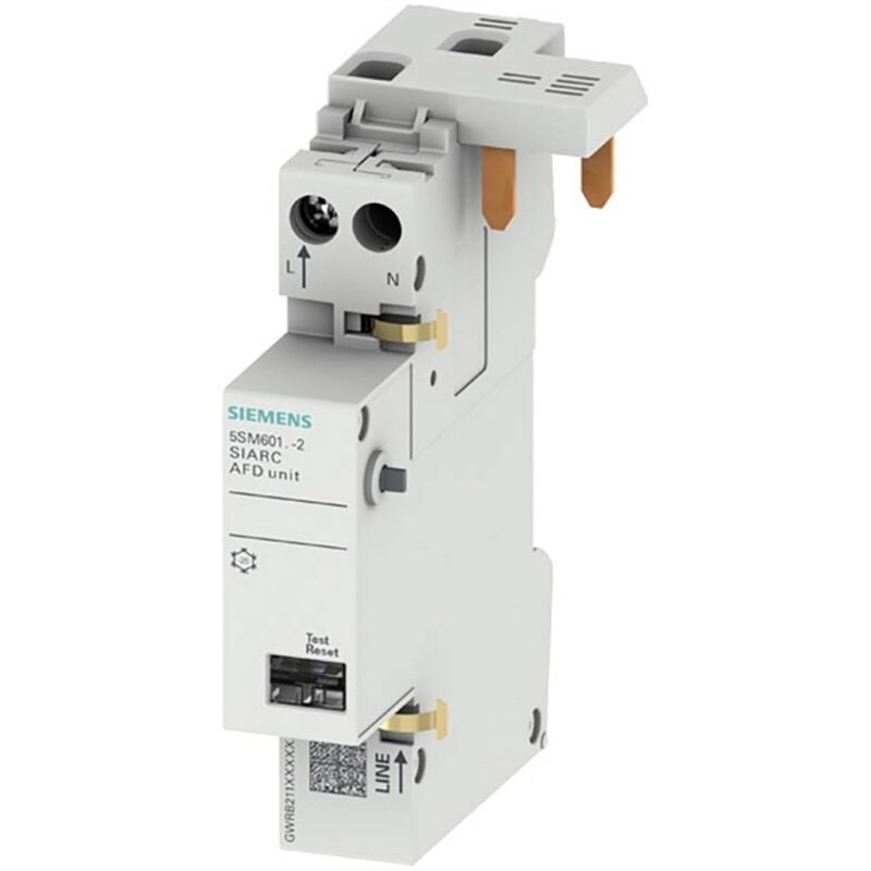 foto del prodotto modulo per protezione da arco elettrico siarc afdd 16a 1p+n per 5sy30/60 5sm6011-2 5sm60112 - siemens