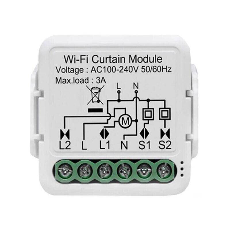 foto del prodotto modulo per tapparelle smart wifi 1 canale tuya