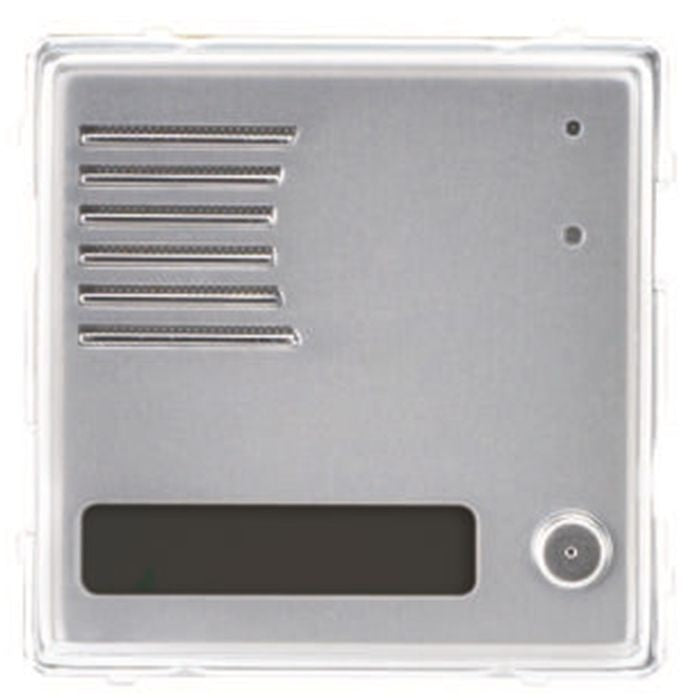 foto del prodotto modulo pulsantiera esterno in alluminio 1 tasto 1 modulo sinthesi urmet 1148 21