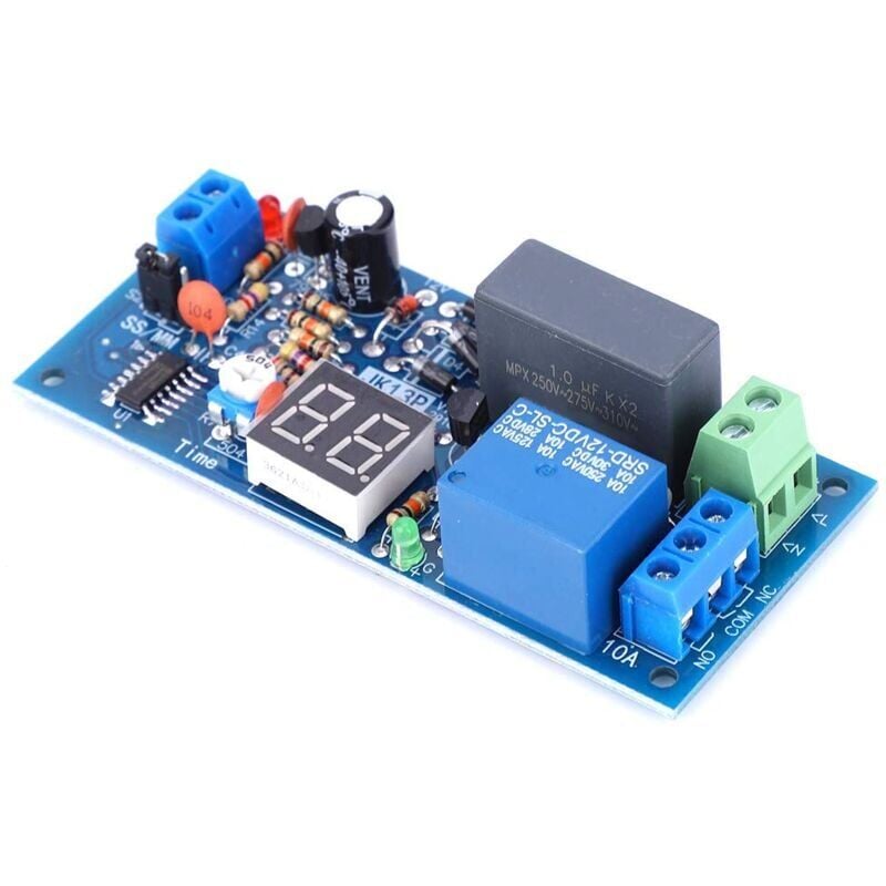 foto del prodotto modulo rel temporizzatore di ritardo tonysa ac 220v, scheda di circuito di temporizzazione del rel temporizzatore di ritardo, intervallo di tempo