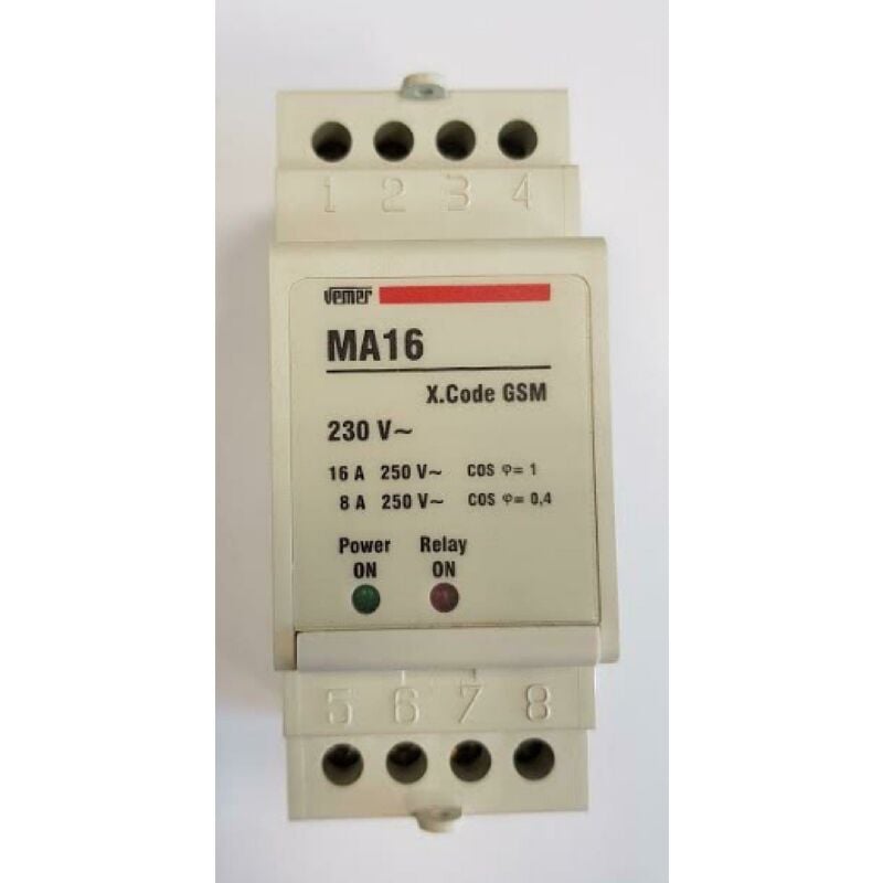 foto del prodotto modulo rele' ma 16 per comando gsm - vemer