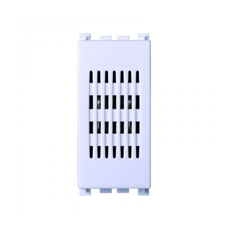 foto del prodotto modulo ronzatore, serie venus, bianco, 6a, compatibile con serie vimar ark ettroit va1501b