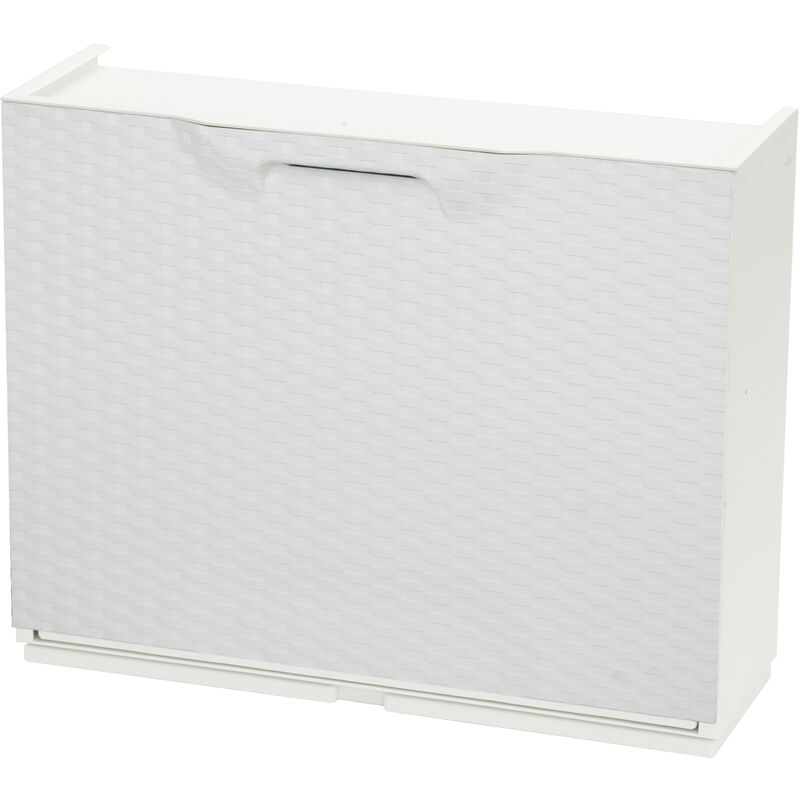immagine 0 del prodotto modulo scarpiera cm 51x17,3x41h rattan bianco. prezzo per 1 pezzo.