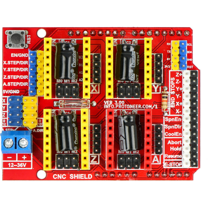 foto del prodotto modulo shield rosfix cnc v3 per arduino uno