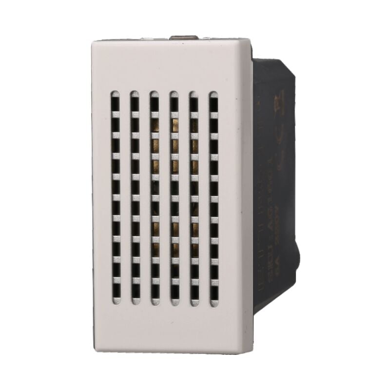 foto del prodotto modulo suoneria 1p 6a 220v bianco compatibile bticino serie axolute ettroit