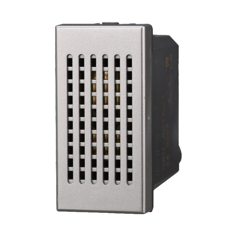 foto del prodotto modulo suoneria, serie moon, grigio, 6a, compatibile con serie bticino axolute ettroit ag1601