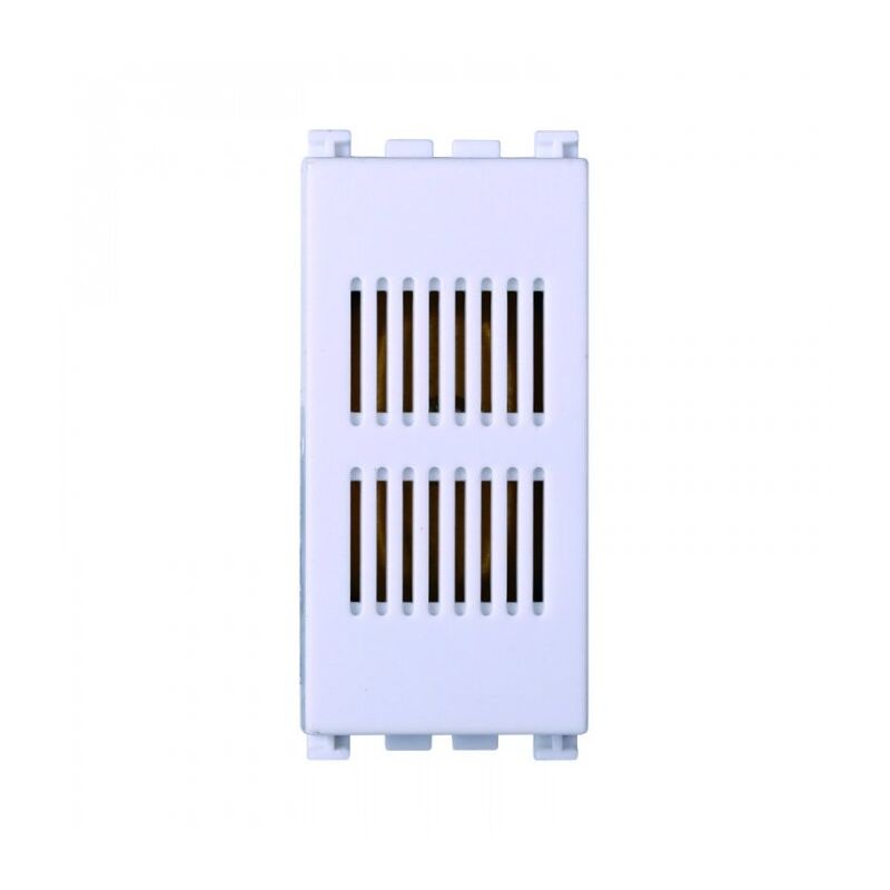 foto del prodotto modulo suoneria, serie venus, bianco, 6a, compatibile con serie vimar ark ettroit va1601b