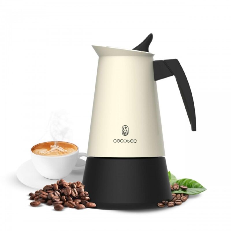 foto del prodotto moka piccolina 900 beige cecotec
