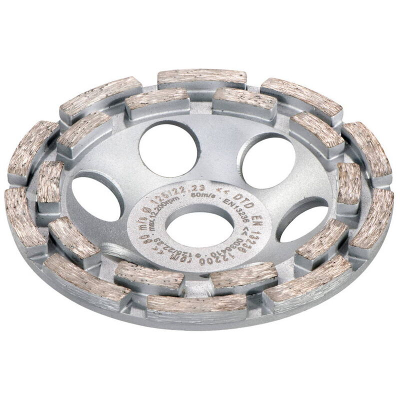 foto del prodotto mola a tazza diamantata 125 mm b ton classic per levigatrice per cemento metabo