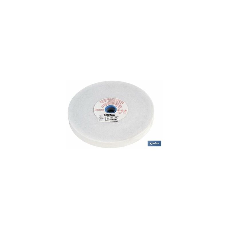 foto del prodotto mola abrasiva bianca 250x25x25 gr.60