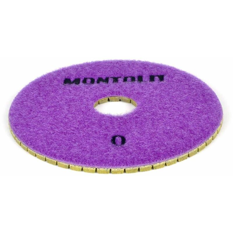 foto del prodotto mola diamantata grana grossa 100 con attacco velcro montolit pdr0