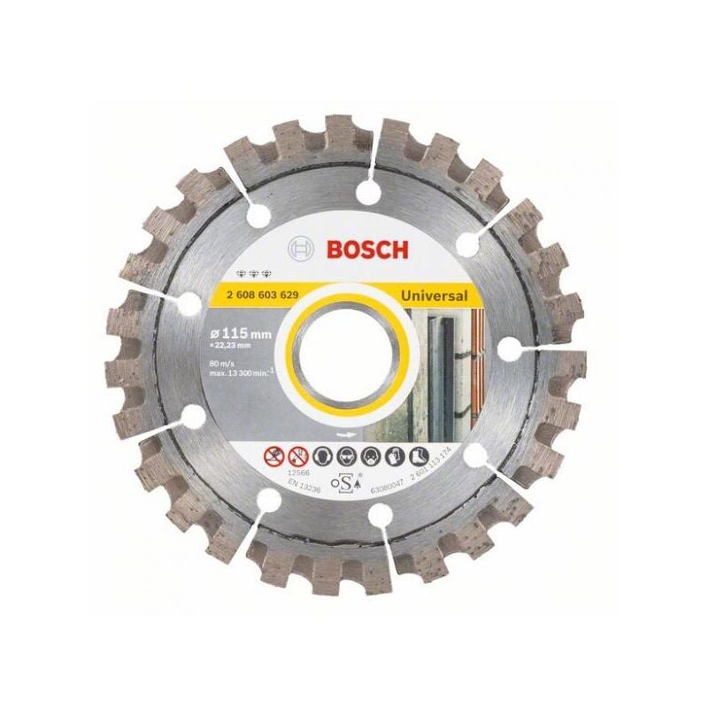 foto del prodotto mola per troncare diamantata 115mm bosch