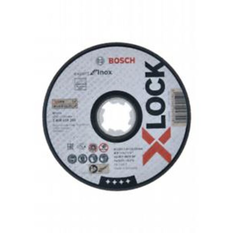 foto del prodotto mola taglio pro stainless steel and metal x lock 125x1,6x22,23 mm