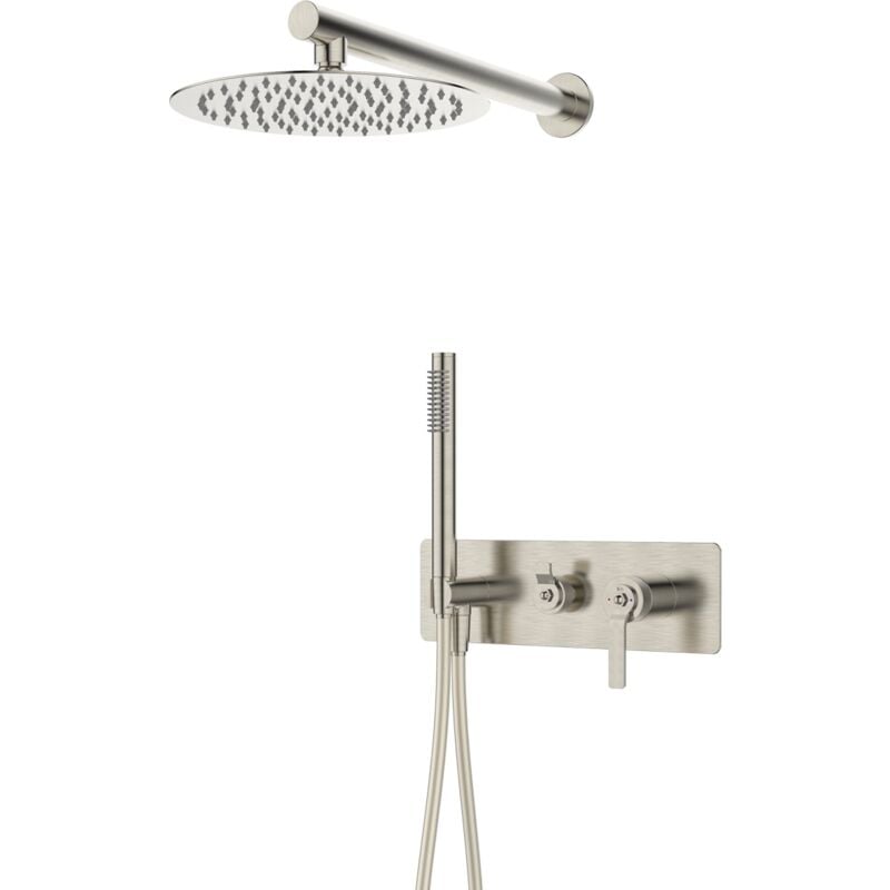 foto del prodotto molette colonna doccia a incasso meccanica in acciaio inox essebagno