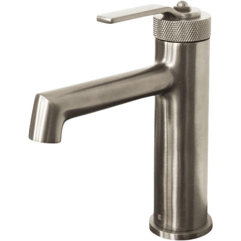 foto del prodotto molette miscelatore per lavabo basso in acciaio inox spazzolato essebagno