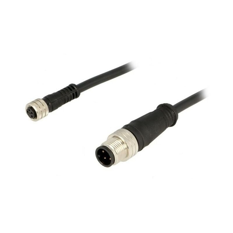 foto del prodotto molex 1200878074 cavo sensore automazione m12 m8 maschio femmina 4 pin