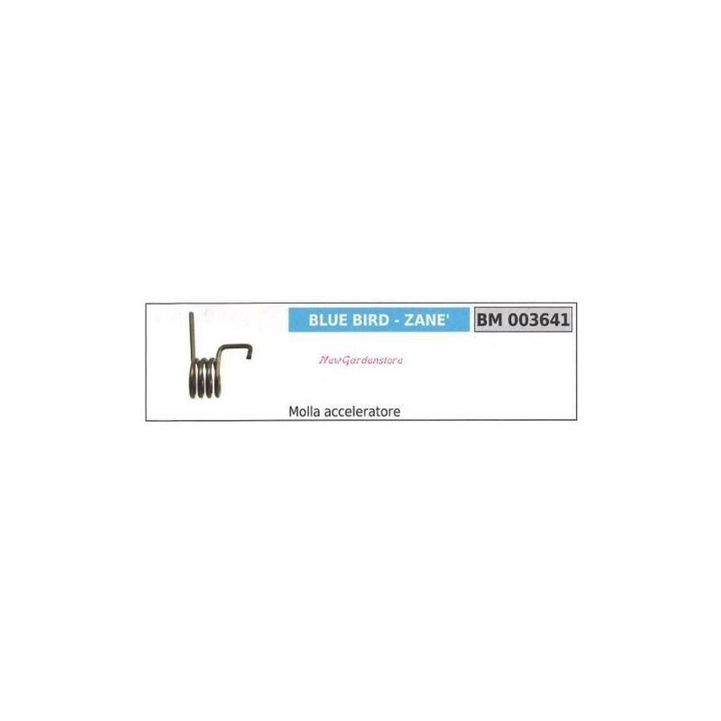 foto del prodotto molla acceleratore blue bird decespugliatore 003641