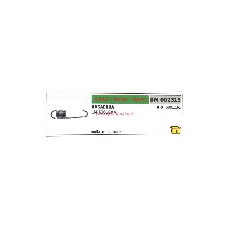foto del prodotto molla acceleratore kaaz rasaerba tosaerba tagliaerba lm 5361sxa 002315