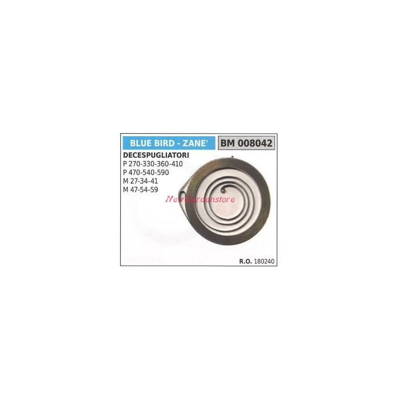 foto del prodotto molla avviamento blue bird decespugliatore p 270 330 360 410 470 540 590 008042