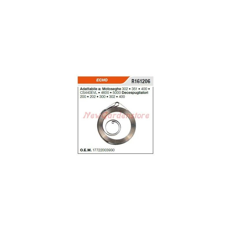 foto del prodotto molla avviamento echo motosega 302 351 400 decespugliatore 200 202 300 17722003930