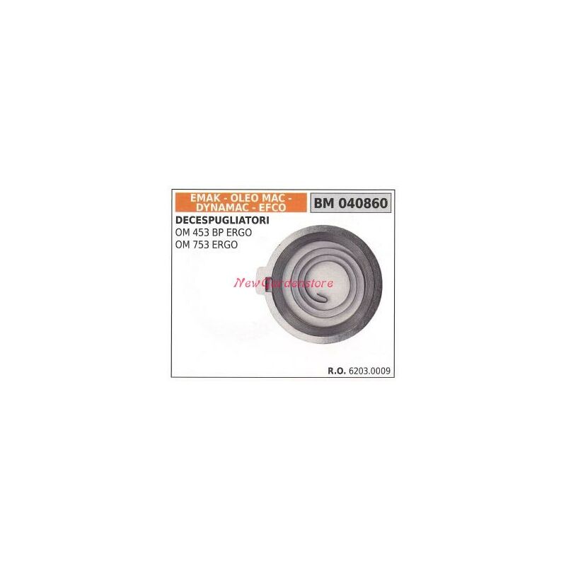 foto del prodotto molla avviamento emak decespugliatore om 453 bp ergo om 753 ergo 040860