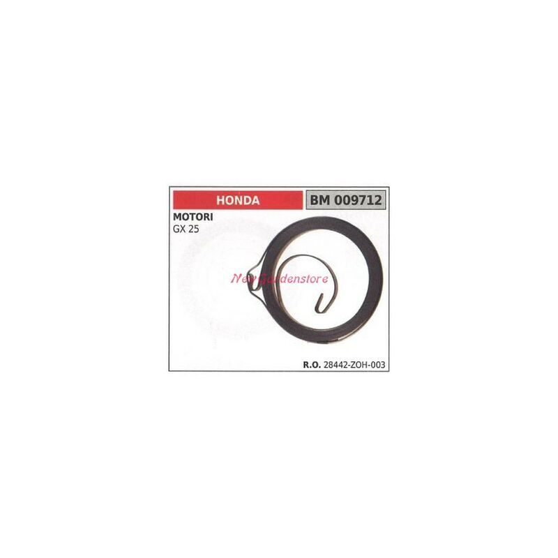 foto del prodotto molla avviamento honda decespugliatore gx 25 009712