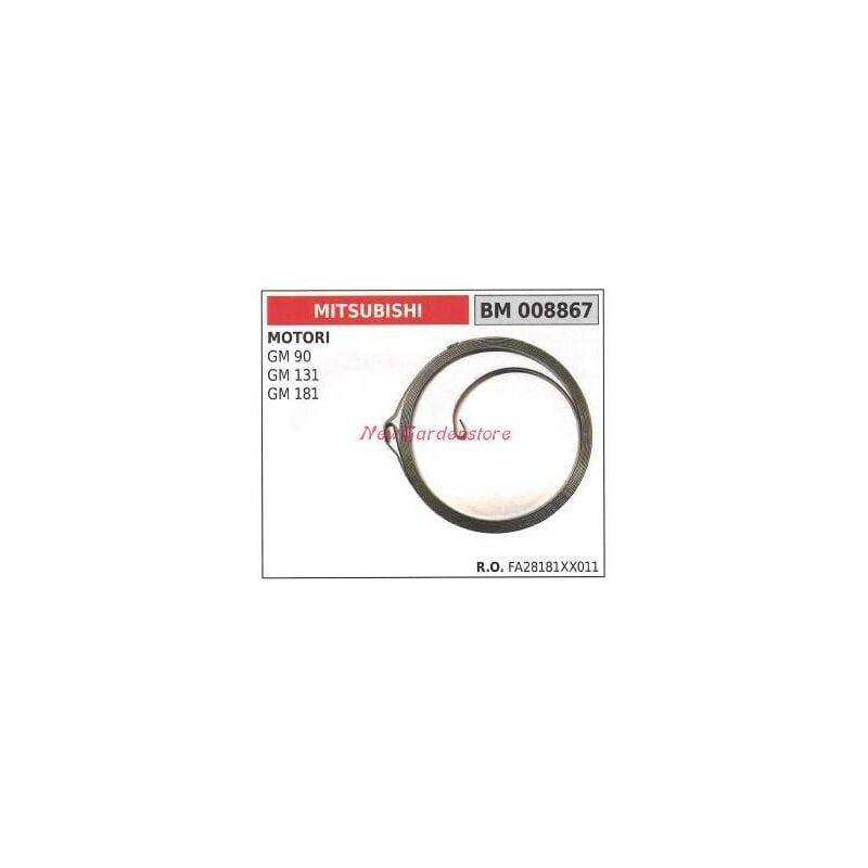 foto del prodotto molla avviamento mitsubishi motopompa gm 90 131 181 008867