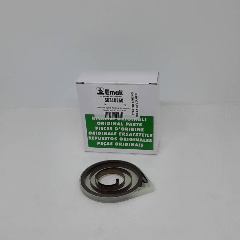foto del prodotto molla avviamento originale oleomac efco motosega gsh 560 mth 400 50310260