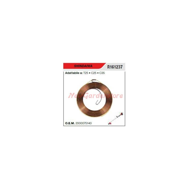 foto del prodotto molla avviamento shindaiwa decespugliatore t25 c25 c35 r161237