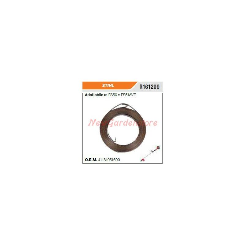 foto del prodotto molla avviamento stihl decespugliatore fs50 fs51ave r161299