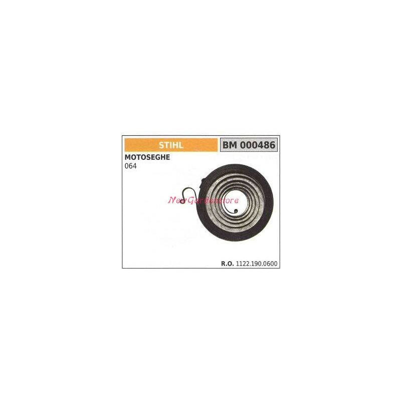 foto del prodotto molla avviamento stihl motosega 064 000486