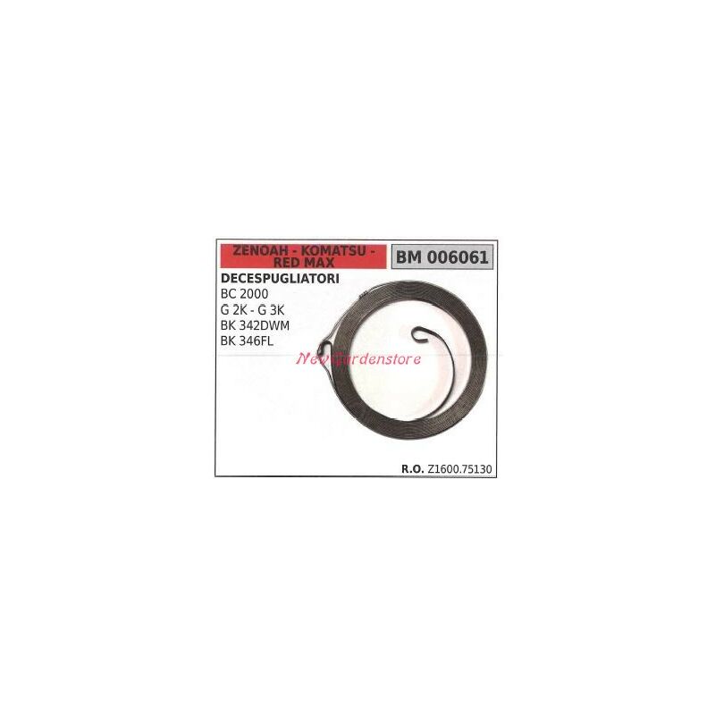 foto del prodotto molla avviamento zenoah decespugliatore bc 2000 g 2k g 3k 006061