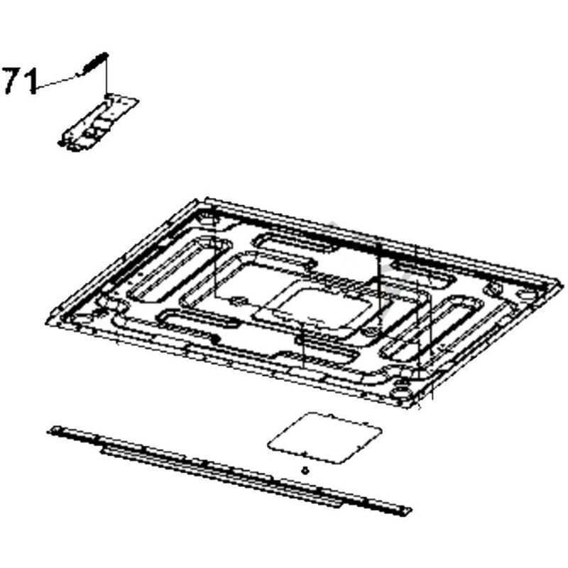 foto del prodotto molla codice 71 forni a microonde scholtes 4364814