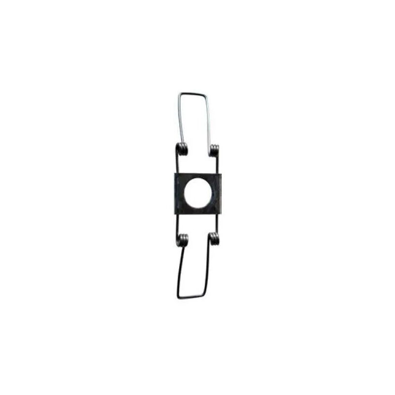 foto del prodotto molla di supporto per vetreria, metallo lunghezza 100mm