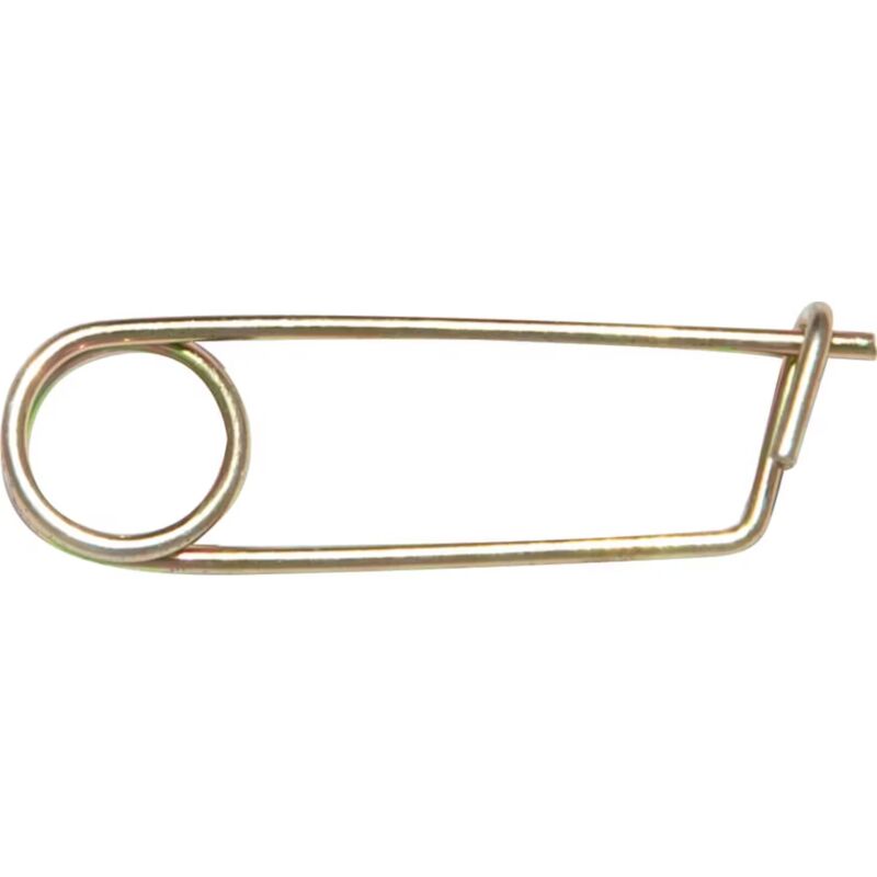 foto del prodotto molla fermagancio in acciaio resistente e duratura mm 5x100 10 pezzi